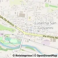 Map Luserna San Giovanni