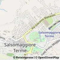 Kaart Salsomaggiore Terme