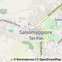 Mapa Salsomaggiore Terme