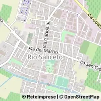 Mapa Rio Saliceto