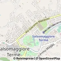 Mapa Salsomaggiore Terme