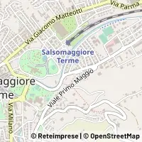 Karte Salsomaggiore Terme