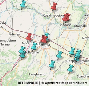 Mappa Via Catania, 43122 Parma PR, Italia (17.72)