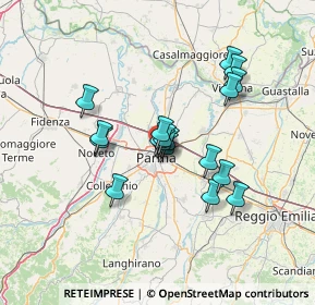 Mappa Via Catania, 43122 Parma PR, Italia (10.91333)