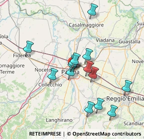 Mappa Via Verona, 43122 Parma PR, Italia (13.09286)