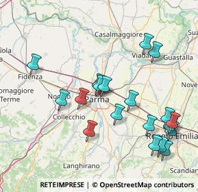 Mappa Via Verona, 43122 Parma PR, Italia (16.97789)
