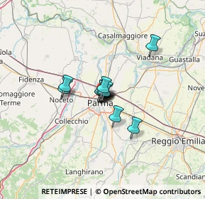 Mappa Via Verona, 43122 Parma PR, Italia (6.44167)