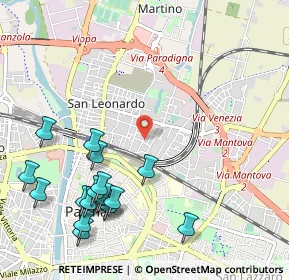 Mappa Via Verona, 43122 Parma PR, Italia (1.28)