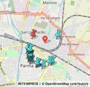 Mappa Via Verona, 43122 Parma PR, Italia (0.9795)