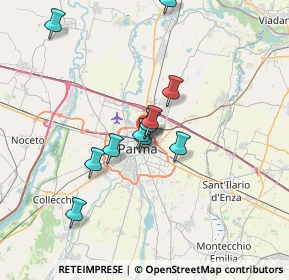 Mappa Via Verona, 43122 Parma PR, Italia (5.91273)