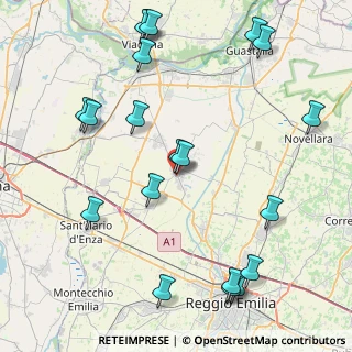 Mappa Via XX Settembre, 42024 Castelnovo di Sotto RE, Italia (10.579)