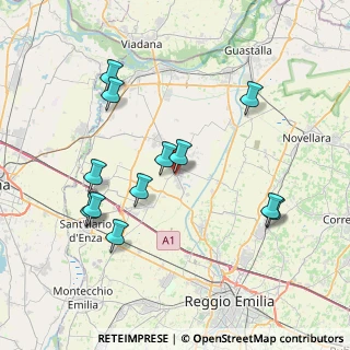 Mappa Via XX Settembre, 42024 Castelnovo di Sotto RE, Italia (7.95333)