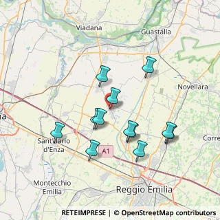 Mappa Via XX Settembre, 42024 Castelnovo di Sotto RE, Italia (6.66583)