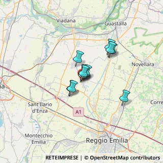 Mappa Via XX Settembre, 42024 Castelnovo di Sotto RE, Italia (4.16364)