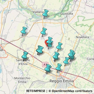 Mappa Via XX Settembre, 42024 Castelnovo di Sotto RE, Italia (7.303)