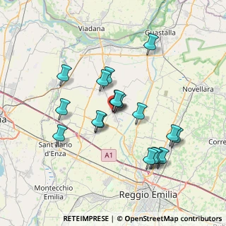 Mappa Via XX Settembre, 42024 Castelnovo di Sotto RE, Italia (6.74778)