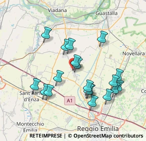 Mappa Via XX Settembre, 42024 Castelnovo di Sotto RE, Italia (7.18316)