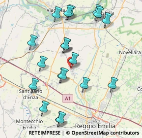 Mappa Via XX Settembre, 42024 Castelnovo di Sotto RE, Italia (8.437)