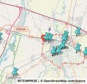 Mappa Largo 24 Agosto 1942 -, 43126 Parma PR, Italia (4.42429)