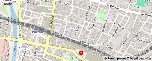 Mappa Parma