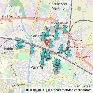Mappa Via Giacomo Chiesi, 43122 Parma PR, Italia (0.84)