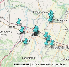 Mappa Via Bergamo, 43122 Parma PR, Italia (10.89111)