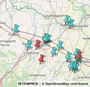 Mappa Via Bergamo, 43122 Parma PR, Italia (17.06421)