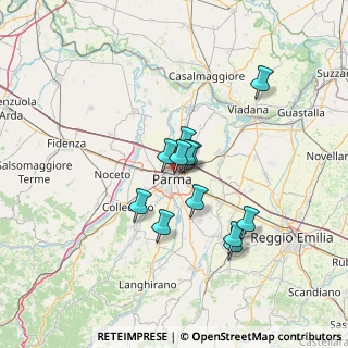 Mappa Via Bergamo, 43122 Parma PR, Italia (10.5475)