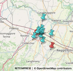 Mappa Via Ferdinando Bernini, 43126 Parma PR, Italia (6.60909)