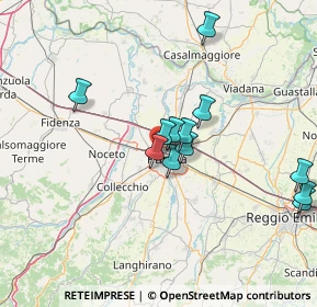 Mappa Via Ferdinando Bernini, 43126 Parma PR, Italia (13.285)