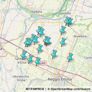 Mappa Via della Conciliazione, 42024 Castelnovo di Sotto RE, Italia (6.53667)