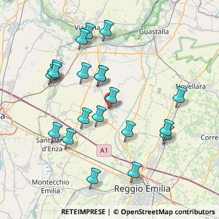 Mappa Via della Conciliazione, 42024 Castelnovo di Sotto RE, Italia (8.408)