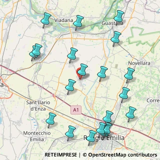 Mappa Via della Conciliazione, 42024 Castelnovo di Sotto RE, Italia (10.5445)