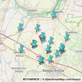 Mappa Via della Conciliazione, 42024 Castelnovo di Sotto RE, Italia (7.2815)