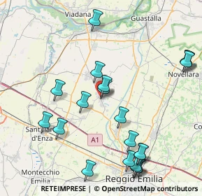 Mappa Viale Sant'Andrea, 42024 Castelnovo di Sotto RE, Italia (9.482)