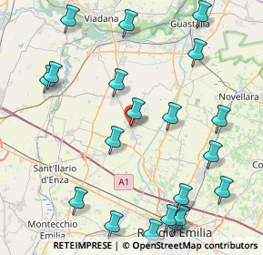 Mappa Viale Sant'Andrea, 42024 Castelnovo di Sotto RE, Italia (10.5445)