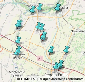 Mappa Viale Sant'Andrea, 42024 Castelnovo di Sotto RE, Italia (8.7915)