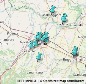 Mappa Via Ferrara, 43122 Parma PR, Italia (12.93786)