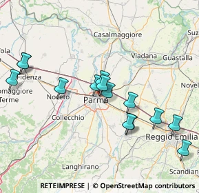 Mappa Via Ferrara, 43122 Parma PR, Italia (15.58143)