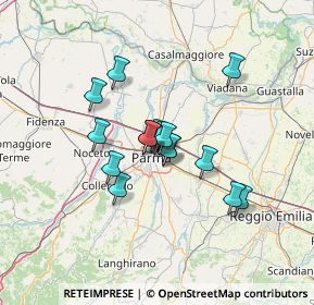 Mappa Via Ferrara, 43122 Parma PR, Italia (9.50188)
