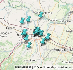 Mappa Via Henry Bedarida, 43122 Parma PR, Italia (8.0845)