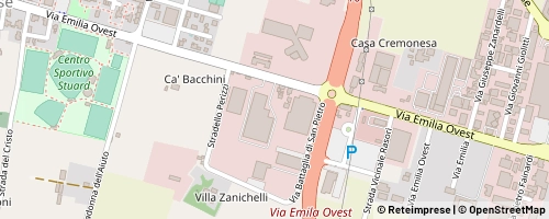 Mappa Parma