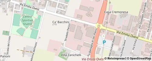 Mappa Parma