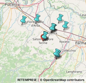Mappa Via Marzabotto, 43039 Salsomaggiore Terme PR, Italia (10.81214)