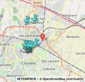 Mappa Viale Ildebrando Cocconi, 43122 Parma PR, Italia (1.71462)