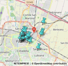 Mappa Viale Ildebrando Cocconi, 43122 Parma PR, Italia (1.5005)