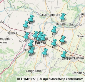 Mappa Via Cocconi Via Venezia, 43122 Parma PR, Italia (11.82611)