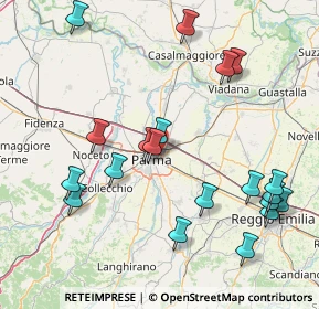 Mappa Via Cocconi Via Venezia, 43122 Parma PR, Italia (18.452)