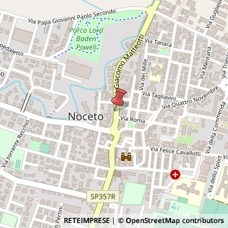 Mappa Via Nazionale Emilia, 20, 43015 Noceto, Parma (Emilia Romagna)