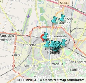 Mappa Via B e Latino Barilli Cecrope, 43126 Parma PR, Italia (1.36333)